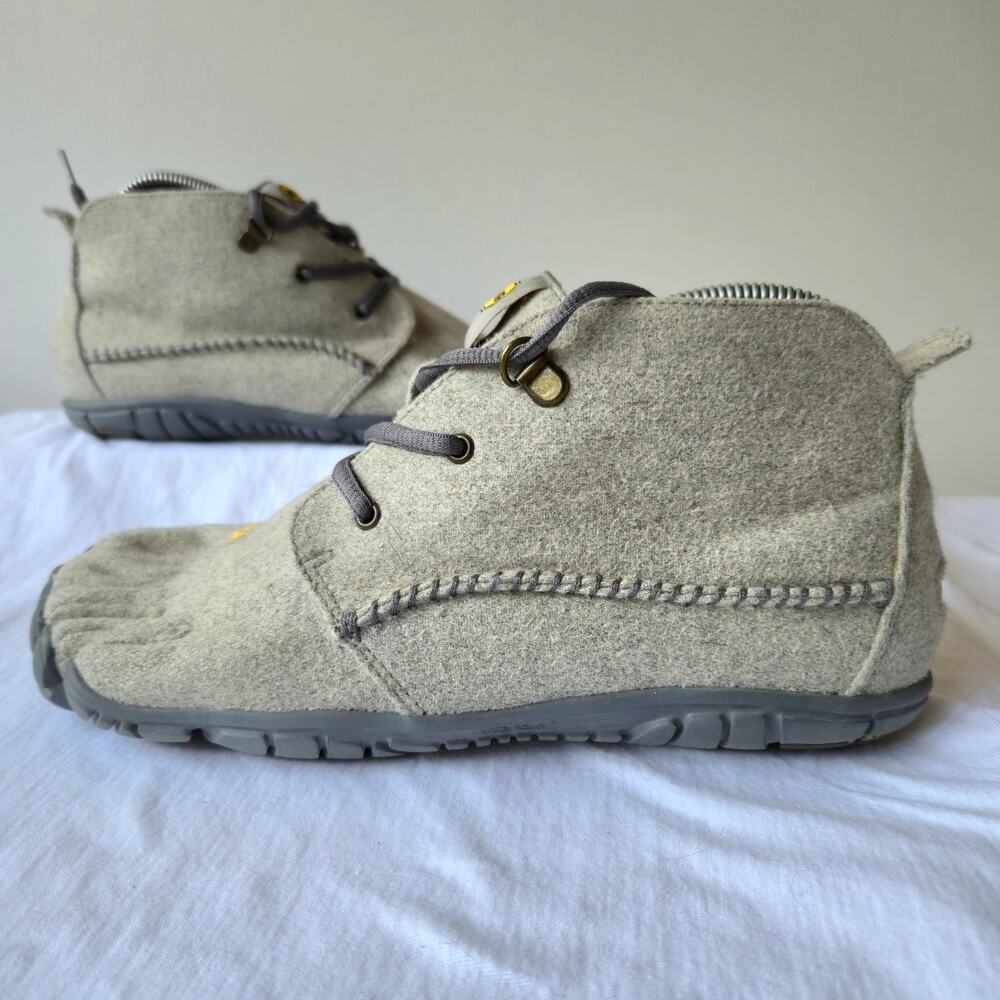 Vibram FiveFingers Men's CVT-Wool Shoes Light Gray Size 42/US 9-9.5